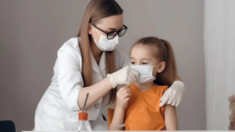 Lekarz alergolog dziecięcy gotowy do udzielenia wsparcia